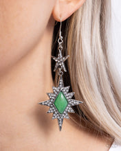 Load image into Gallery viewer, Stellar State of Mind - Green Earrings