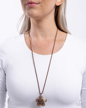 Load image into Gallery viewer, Floral Freestyle - Copper Necklace
