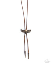 Load image into Gallery viewer, Eagle Emblem - Brass Necklace