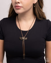 Load image into Gallery viewer, Eagle Emblem - Brass Necklace