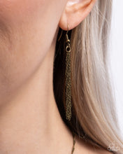 Load image into Gallery viewer, Eagle Exception - Brass Necklace
