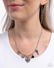 Load image into Gallery viewer, Reminiscent Reveal - Black Necklace