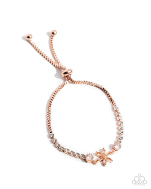 Dainty Delivery - Copper Sliding Closure Bracelet