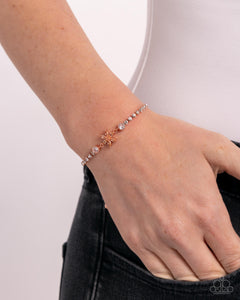Dainty Delivery - Copper Sliding Closure Bracelet