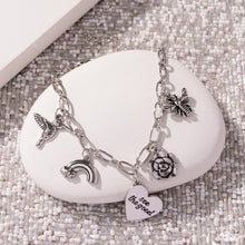 Load image into Gallery viewer, Positive Outlook - Silver Bracelet