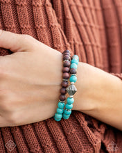 Load image into Gallery viewer, Restful Review - Blue Set of Bracelets