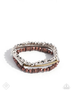 Fabulous Find - Multimetal Stretchy Bracelets
