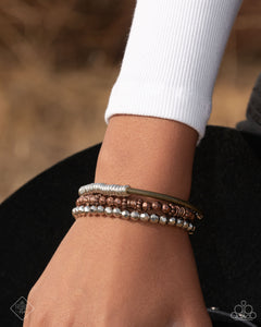 Fabulous Find - Multimetal Stretchy Bracelets