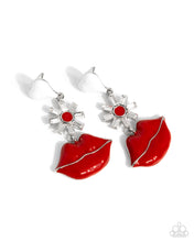 Load image into Gallery viewer, Let Me Kiss You - Red Post Earrings