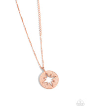 Load image into Gallery viewer, Stars Begin to Climb - Copper Necklace