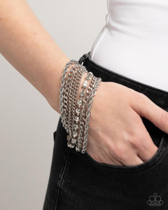 Executive Extravagance - White Bracelet