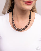 Load image into Gallery viewer, Lace Maker - Black Necklace