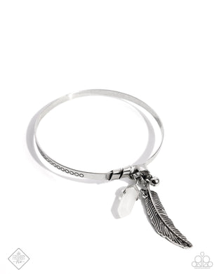 Restful Reunion - White Bracelet
