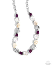 Load image into Gallery viewer, Frenetic Feeling - Purple Necklace