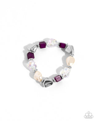 Frenetic Fantasy - Purple Bracelet