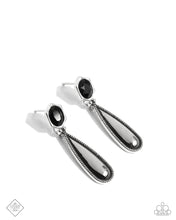 Load image into Gallery viewer, Festival Fame - Black Earrings