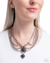 Load image into Gallery viewer, Laurel Layover - Black Necklace