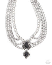 Load image into Gallery viewer, Laurel Layover - Black Necklace