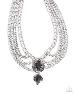 Laurel Layover - Black Necklace