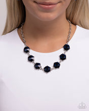 Load image into Gallery viewer, Drowning in Dazzle - Blue Necklace