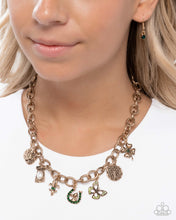 Load image into Gallery viewer, Good Luck To You - Green Necklace