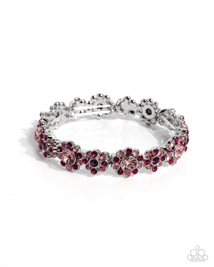 Done and Dusted - Pink Stretchy Bracelet