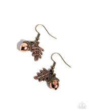 Load image into Gallery viewer, Acorn Antique - Brass Earrings