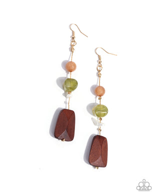 Creative Collection - Green Earrings