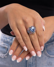 Load image into Gallery viewer, Bursting with Beauty - Blue Ring