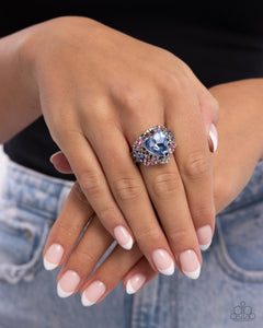 Bursting with Beauty - Blue Ring