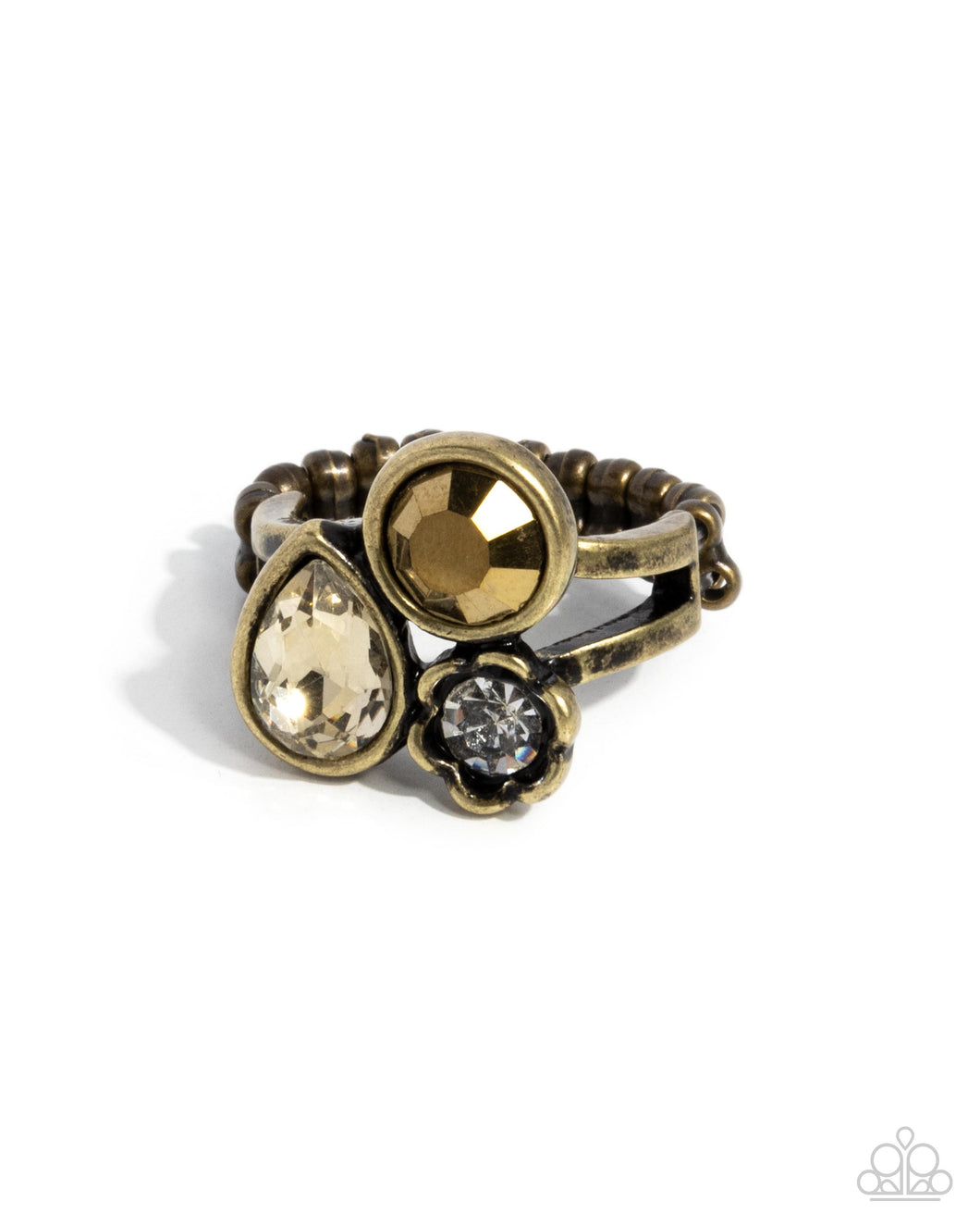 Candid Candidate - Brass Dainty Ring