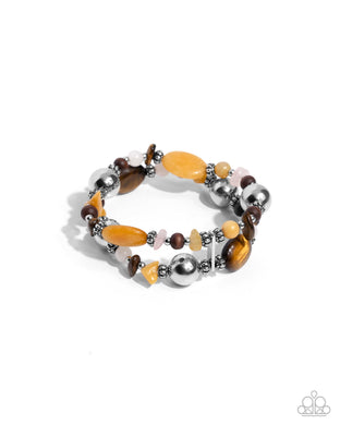 Heroic Harmony - Yellow Stretchy Bracelet