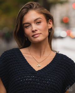 Adorable Ace - Gold Necklace