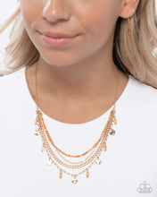 Load image into Gallery viewer, Sunset Someday - Orange Necklace