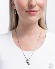 Load image into Gallery viewer, Hole in One Haute - Silver Necklace