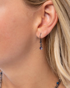 Druzy Delight - Black Gunmetal Necklace
