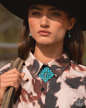 Load image into Gallery viewer, Stony Strength - Blue Necklace