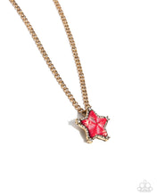 Load image into Gallery viewer, Lone Star Story - Red Necklace