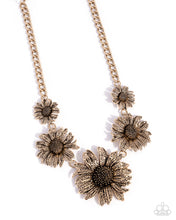 Load image into Gallery viewer, Sunflower Spring - Gold Necklace