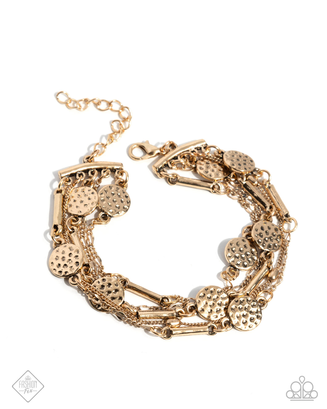 Coachella Construction - Gold Bracelet