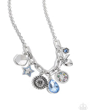 Load image into Gallery viewer, Welcome to the Show - Blue Necklace