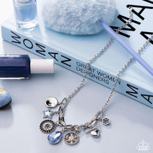 Load image into Gallery viewer, Welcome to the Show - Blue Necklace