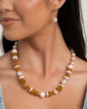Load image into Gallery viewer, Porcelain Pizzazz - Pink Necklace