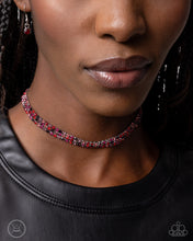 Load image into Gallery viewer, Terrific Trio - Red Choker Necklace