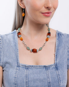 Beauty Culture - Orange Necklace