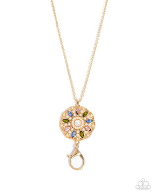 Angelic Arrangement - Gold Lanyard