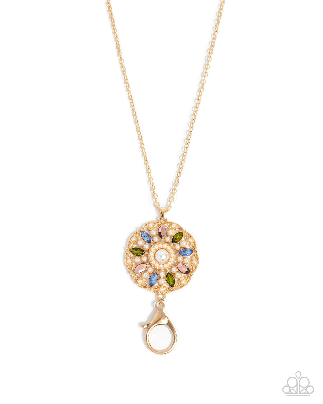 Angelic Arrangement - Gold Lanyard