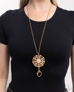 Angelic Arrangement - Gold Lanyard