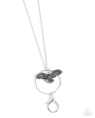 Exemplary Eagle - Silver Lanyard