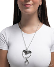 Load image into Gallery viewer, Exemplary Eagle - Silver Lanyard